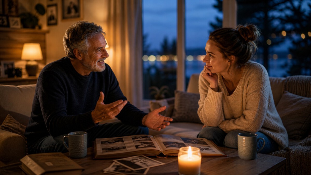 Featured image for “Papa erzähl mir von dir: 5 Fragen die sein Erbe endlich bewahren”